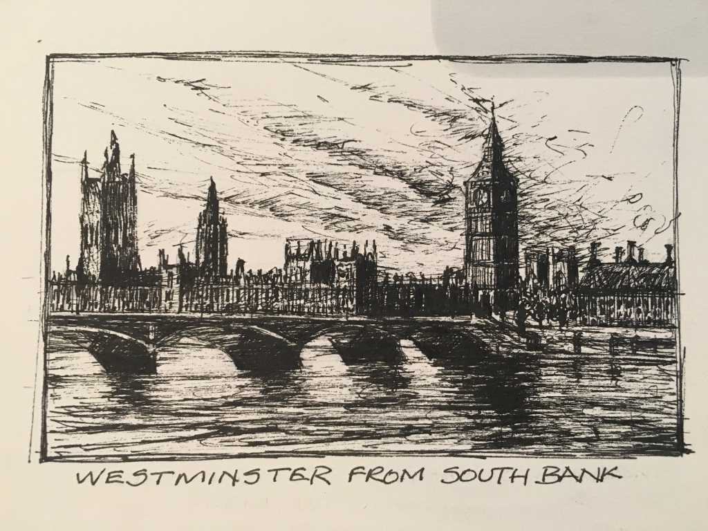 Day Two. Westminster to Hammersmith Bridge. 7 miles