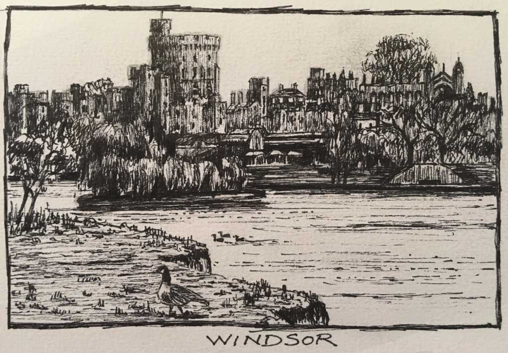Day Five. Old Shepperton to Windsor. 12 miles.