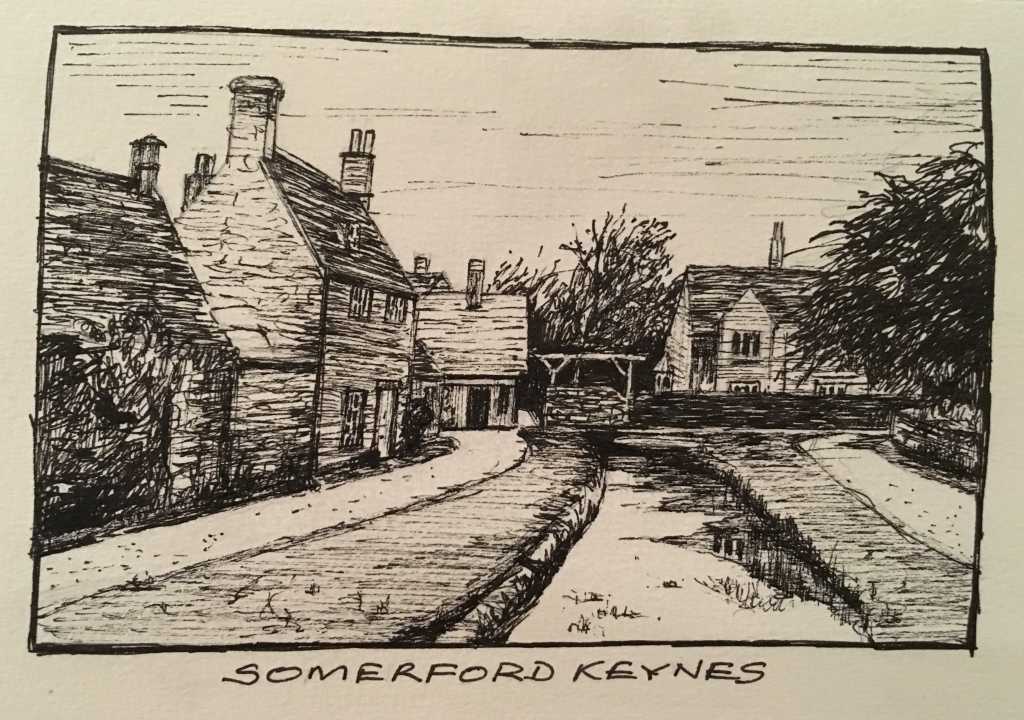 Day Fourteen. Cricklade to The Source. 12 miles.