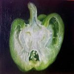 Oil on Wooden Panel - 15cm x 15cm