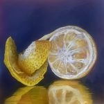 Oil on Wooden Panel - 25cm x 25cm