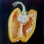 Oil on Wooden Panel - 15cm x 15cm